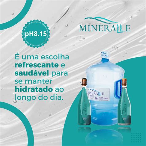 Ph Agua Mineral - Mineralle, com um pH de 8,15, é uma água mineral alcalina que contribui ...