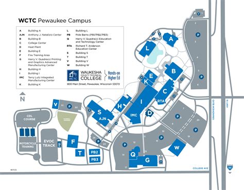 Campus Maps Waukesha County Technical College