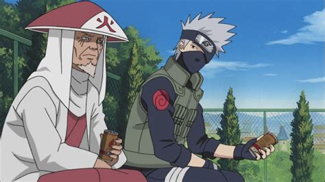 Kakashi And Hiruzen Talk Daily Anime Art