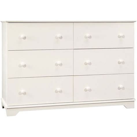 Graco Stages 6-Drawer Double Dresser, Classic White - Walmart.com