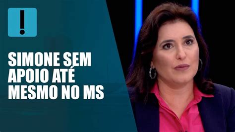 No Jn Simone Tebet Culpa Polariza O Pela Falta De Apoio Do Mdb Em