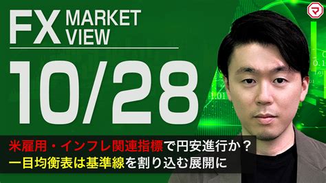 【1028】米雇用・インフレ関連指標で円安進行か？ 米ドル円を中心に為替相場を解説！＜fx Market View＞｜マネーサテライト