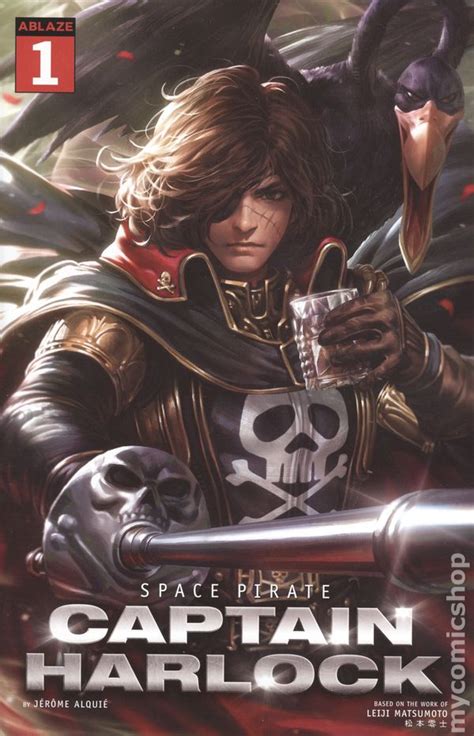 Space Pirate Captain Harlock Ablaze Comic Books