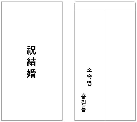 결혼식 축의금 봉투 문구 작성하는 방법 달팽 모바일초대장 블로그