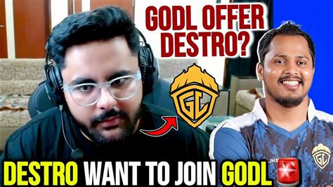 Godl Offer Destro Destro Dream To Join Godl Youtube