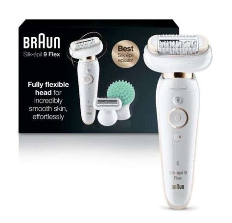 Braun Silk Epil Flex Epilator For Women White Gold