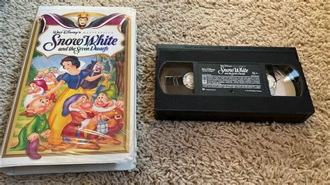 Opening To Snow White And The Seven Dwarfs Vhs Youtube