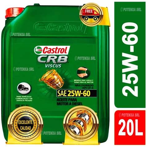 Aceite Castrol Crb Viscus W Litros