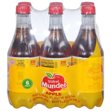 Sidral Mundet Soda Apple 6 Pack Smart Final