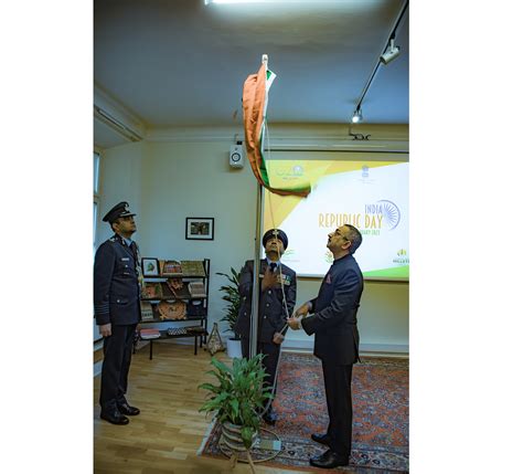 Republic Day Flag Hoisting Ceremony Events Photo Gallery Embassy