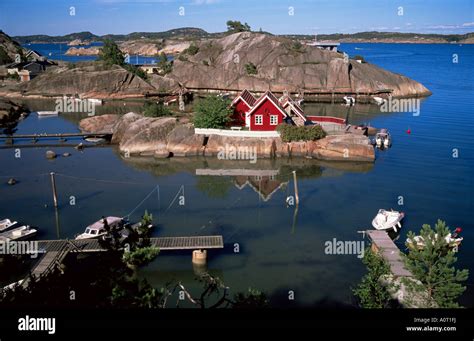 Summer Cottage On The West Side Of Sandefjordsfjord Vestfold Norway