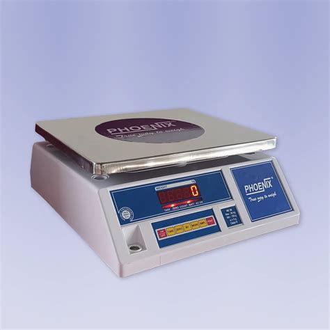 Phoenix Stainless Steel Tabletop Weighing Scale Model Name Number Ne