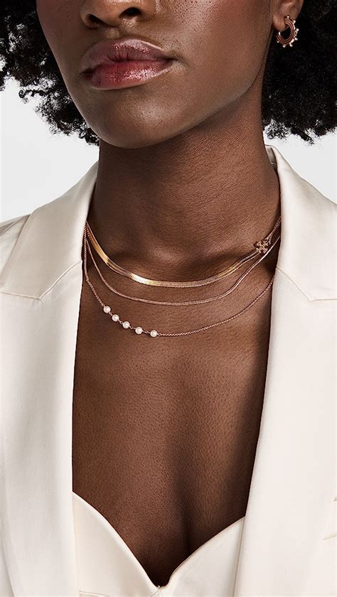 Tory Burch Kira Pearl Layered Necklace Shopbop