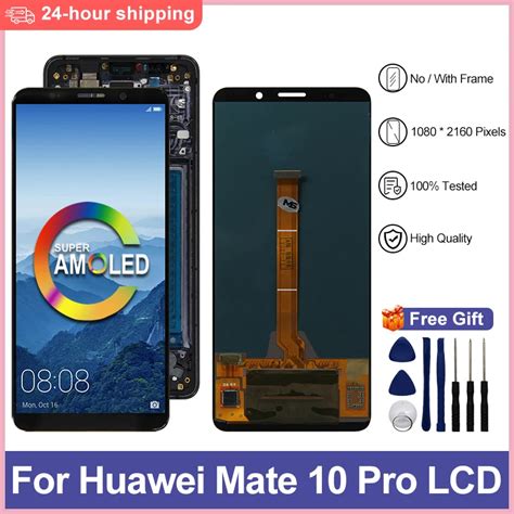 6 0 AMOLED Pour Huawei Mate 10 Pro Cran LCD BLA L09 Assemblage Pour