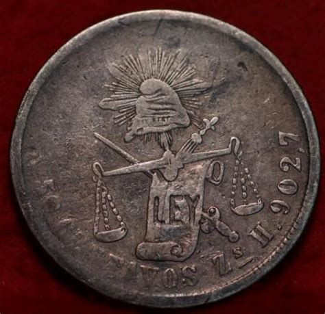 Mexico Centavos Silver Foreign Coin Ebay