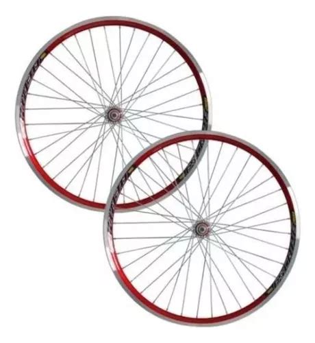 Roda Aero Aro 26 X 1 9 C Cubo Rolamento Raios Grosso P Bike