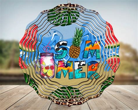 Summer Pineapple Wind Spinner Png Wind Spinnersummer Pineapple Png