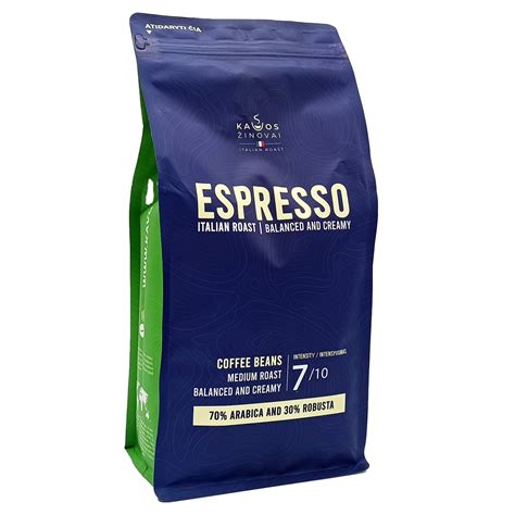 Kavos Pupel S Kavos Inovai Espresso Italian Roast Kg Kavos Inovai