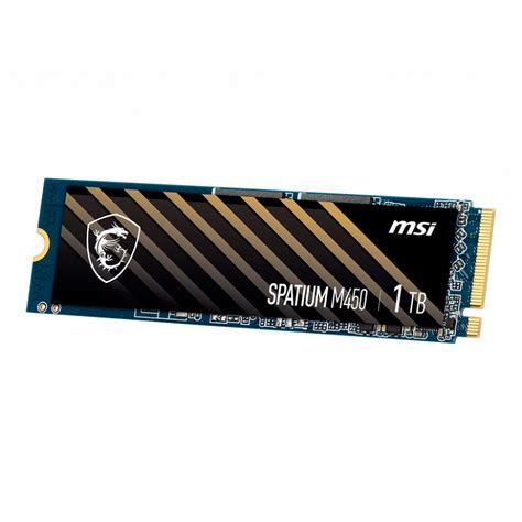 Unidad De Estado S Lido Msi Spatium M Nvme Tb Pci Express