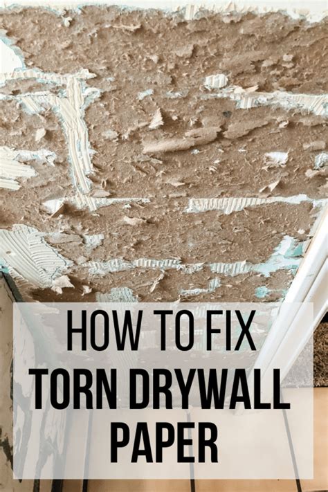 Repair Torn Drywall Paper With Zinsser Gardz Sealer The Handyman S