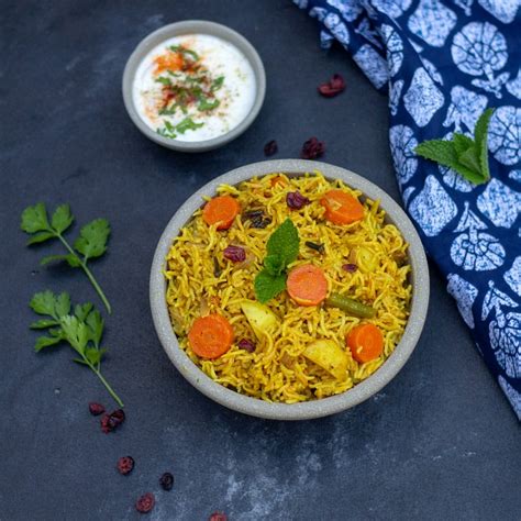 Vegetable Biryani In Pressure Cooker