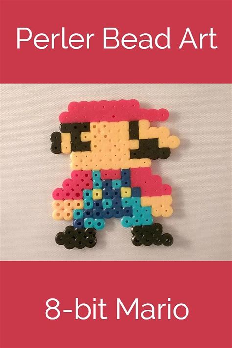 Perler Bead 8-bit Mario – Krysanthe