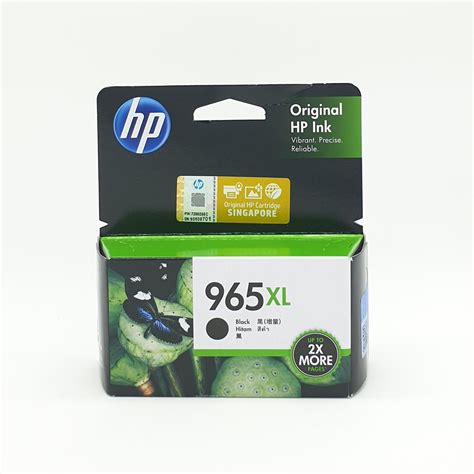 Hp Xl High Yield Black Original Ink Cartridge Shopee Singapore