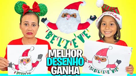 Quem Fizer O Melhor Desenho De Natal Ganha Youtube