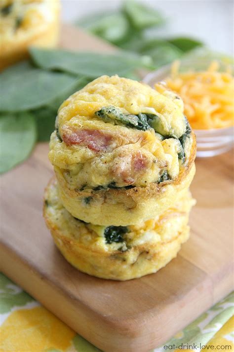 Low-Carb Egg Muffins - Eat. Drink. Love.