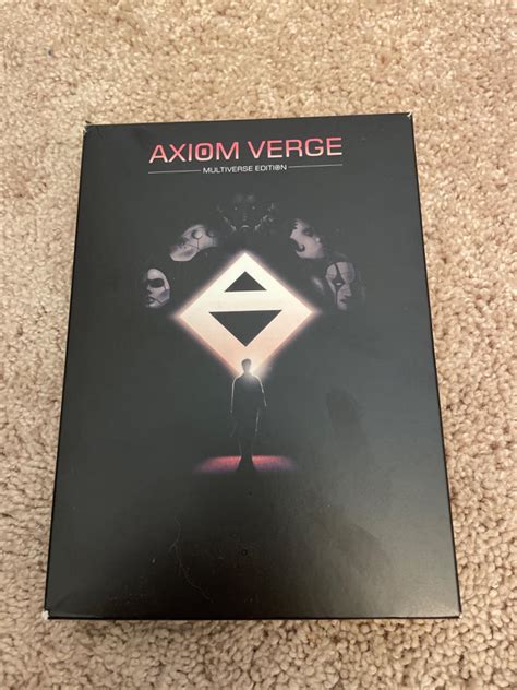 Axiom Verge Multiverse Edition Item Box And Manual Nintendo Switch