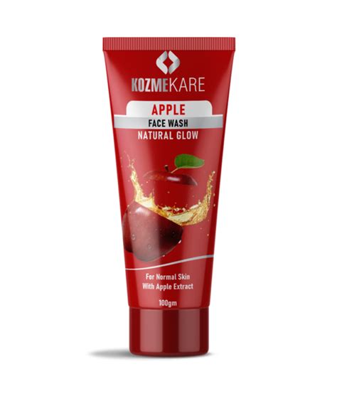 Kozmekare Herbal Apple Face Wash Age Group Adults Packaging Size