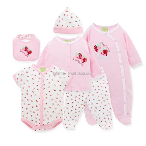 Briantex Cheap Newborn Baby Clothes Gift Set Cotton Baby Clothing Set