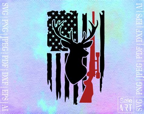 Free Deer Hunt Flag Svg Free Svg With Seleart Deer Free Svg Svg