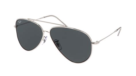 Sunglasses Ray Ban Aviator Reverse RBR0101S 003 GR 59 11 Silver In