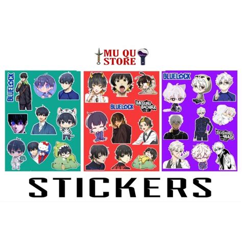 Jual Stickers Blue Lock Shopee Indonesia