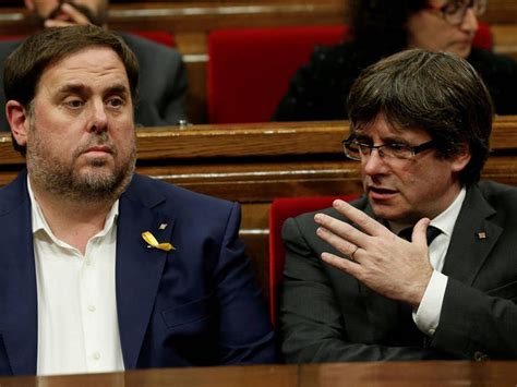 Junqueras Presencial Contra Puigdemont Virtual El Otro Gran Duelo Del 14 F