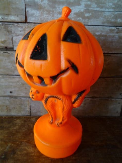 Vintage Halloween Empire Pumpkin Blow Mold