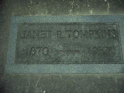 Janet Ross Nettie Fraser Tompkins M Morial Find A Grave