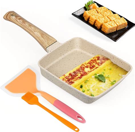 dingdongji Poele Omelette Japonaise Poele Tamagoyaki Tamagoyaki Poêle