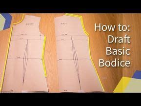 Detailed How To Make Basic Bodice Block Pattern Kim Dave Youtube