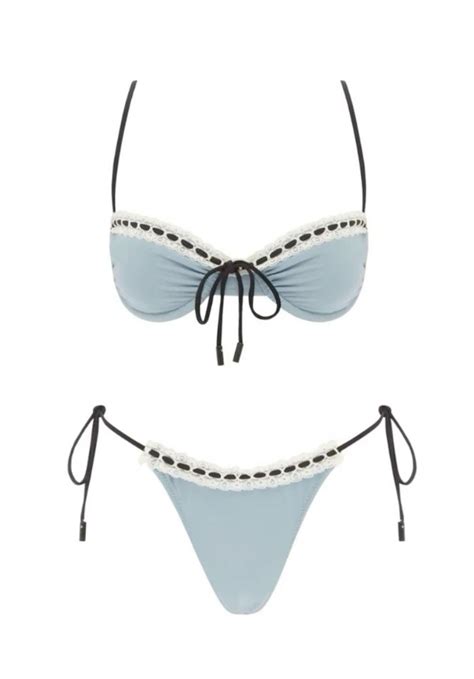 Solid Bikini Top Navy M Artofit