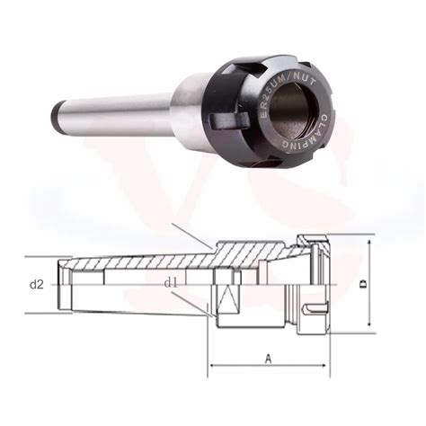 New Er Mt M Milling Collet Chuck Holder Fixed Cnc Millling