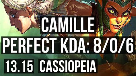 Camille Vs Cassiopeia Top M Mastery Games Solo