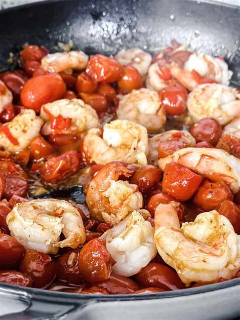 Shrimp Spaghetti Garidomakaronada The Greek Foodie