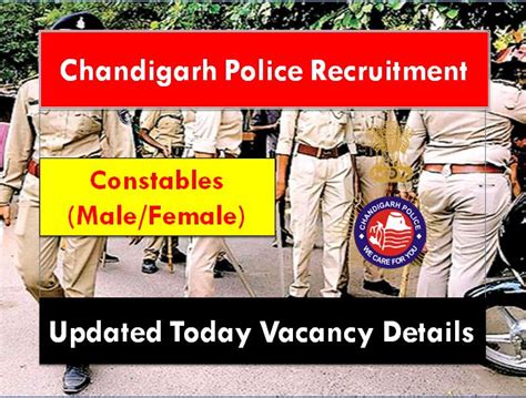 Apply Now 144 Chandigarh Police Constable Recruitment 2024 Executive