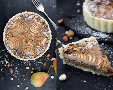 Kr Melkreationen Haselnuss Tarte Mit Birnen Gluten Und Zuckerfrei