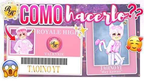 Como Poner Foto De Perfil En Royale High 2024 ️ Dontruko