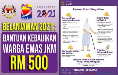 Cara Mohon Bantuan Warga Emas RM500 Oleh Jabatan Kebajikan Masyarakt