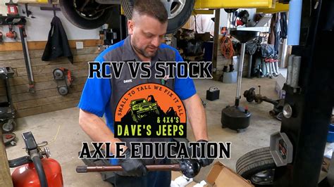 RCV Axles vs Stock Jeep JL Axles - Dave's Blog