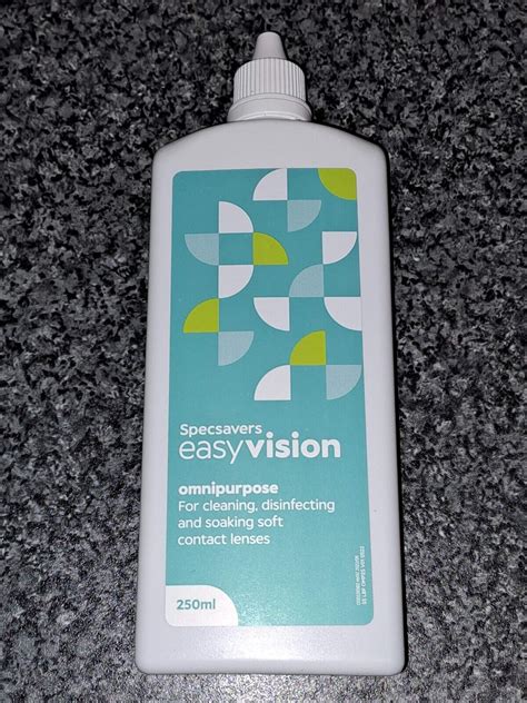 Specsavers Easy Vision Omnipurpose Solutions 250ml Bottle Lenses Contacts Clean Ebay